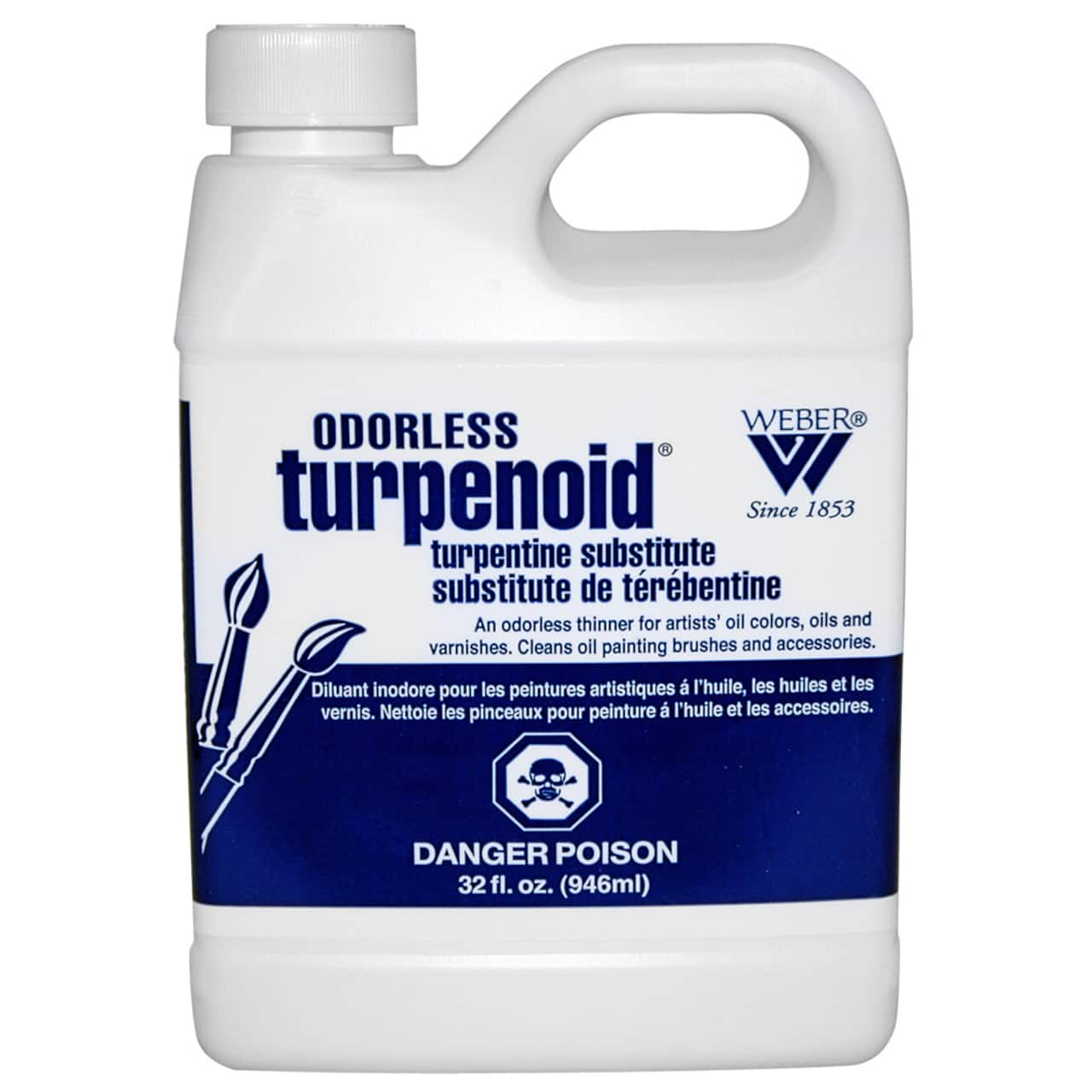 Diluant inodore Turpenoid de Weber